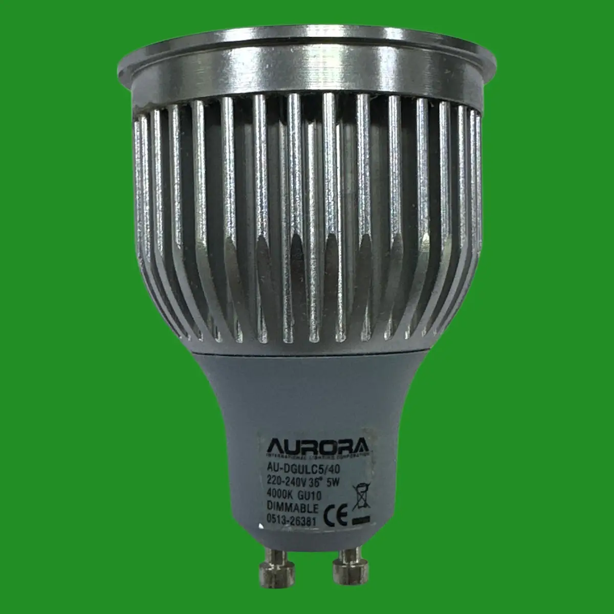 5W Aurora Dimmable LED Long Barrel 69mm GU10 Reflector Spot Light Bulb 4000K - image 3 | Free standard UK delivery included | Discount Quality Products