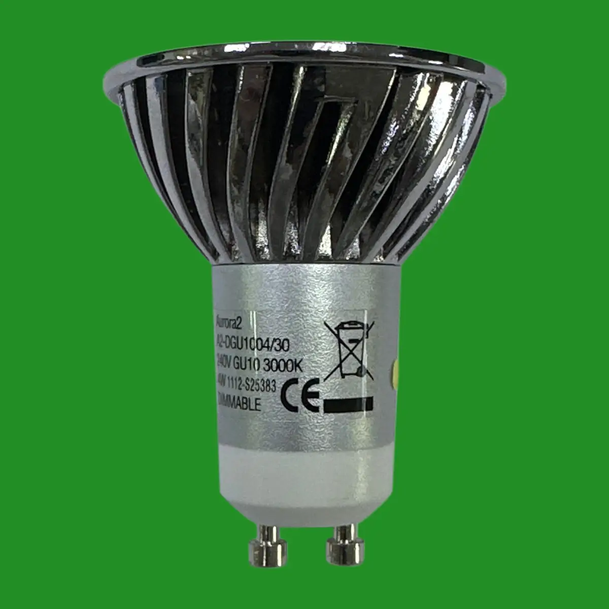 4W Aurora Dimmable LED PAR16 GU10 Reflector Spot Light Bulb 3000K Lamp 38 Degree - image 2 | Free standard UK delivery included | Discount Quality Products