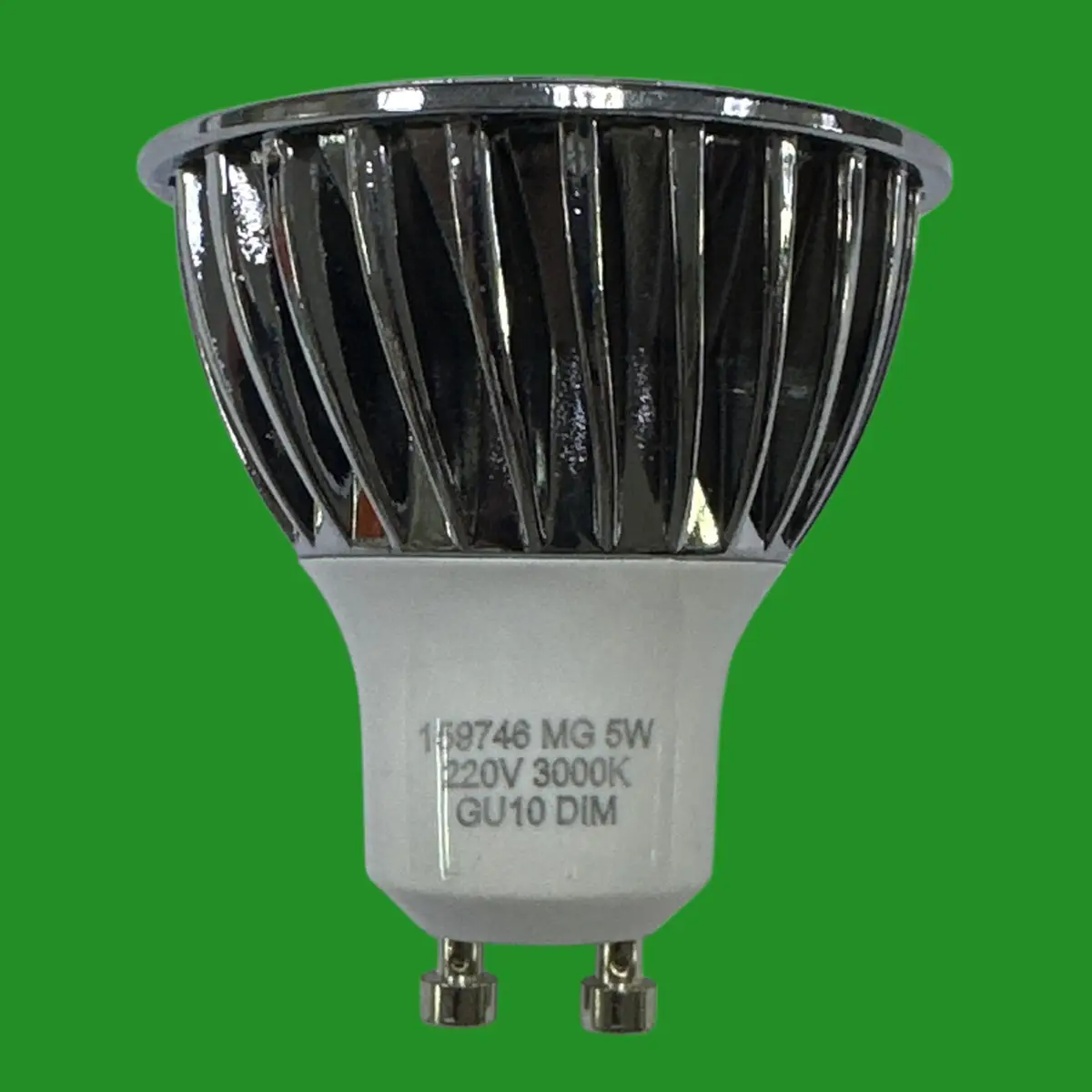 2x 5W (=35W) Dimmable LED GU10 Reflector Spot Light Bulbs 3000K Warm White Lamp - image 2 | Free standard UK delivery included | Discount Quality Products