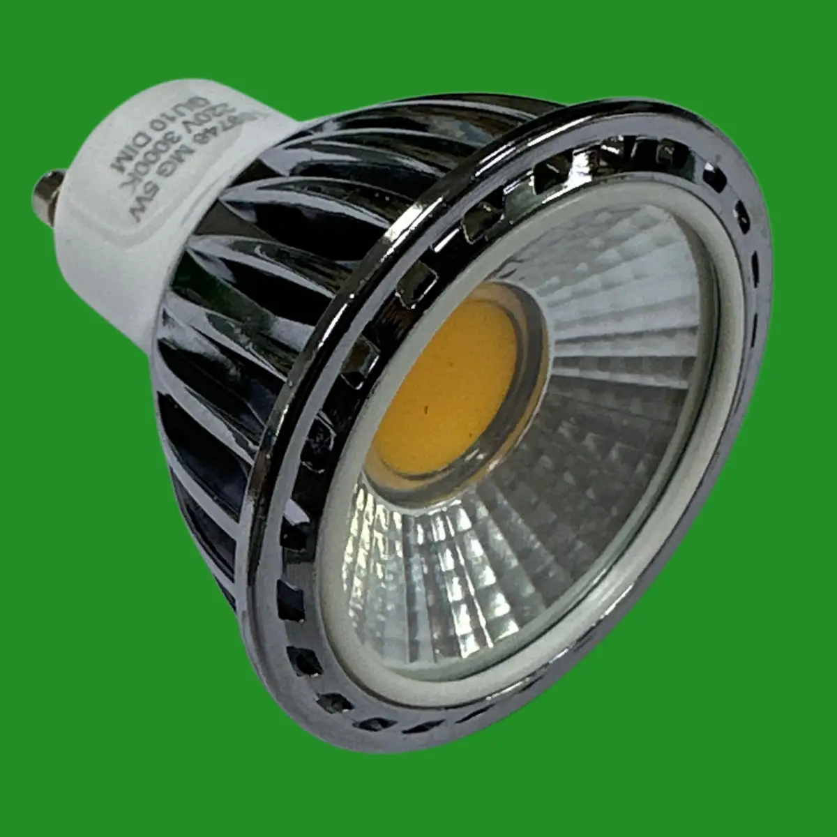 2x 5W (=35W) Dimmable LED GU10 Reflector Spot Light Bulbs 3000K Warm White Lamp - image 3 | Free standard UK delivery included | Discount Quality Products