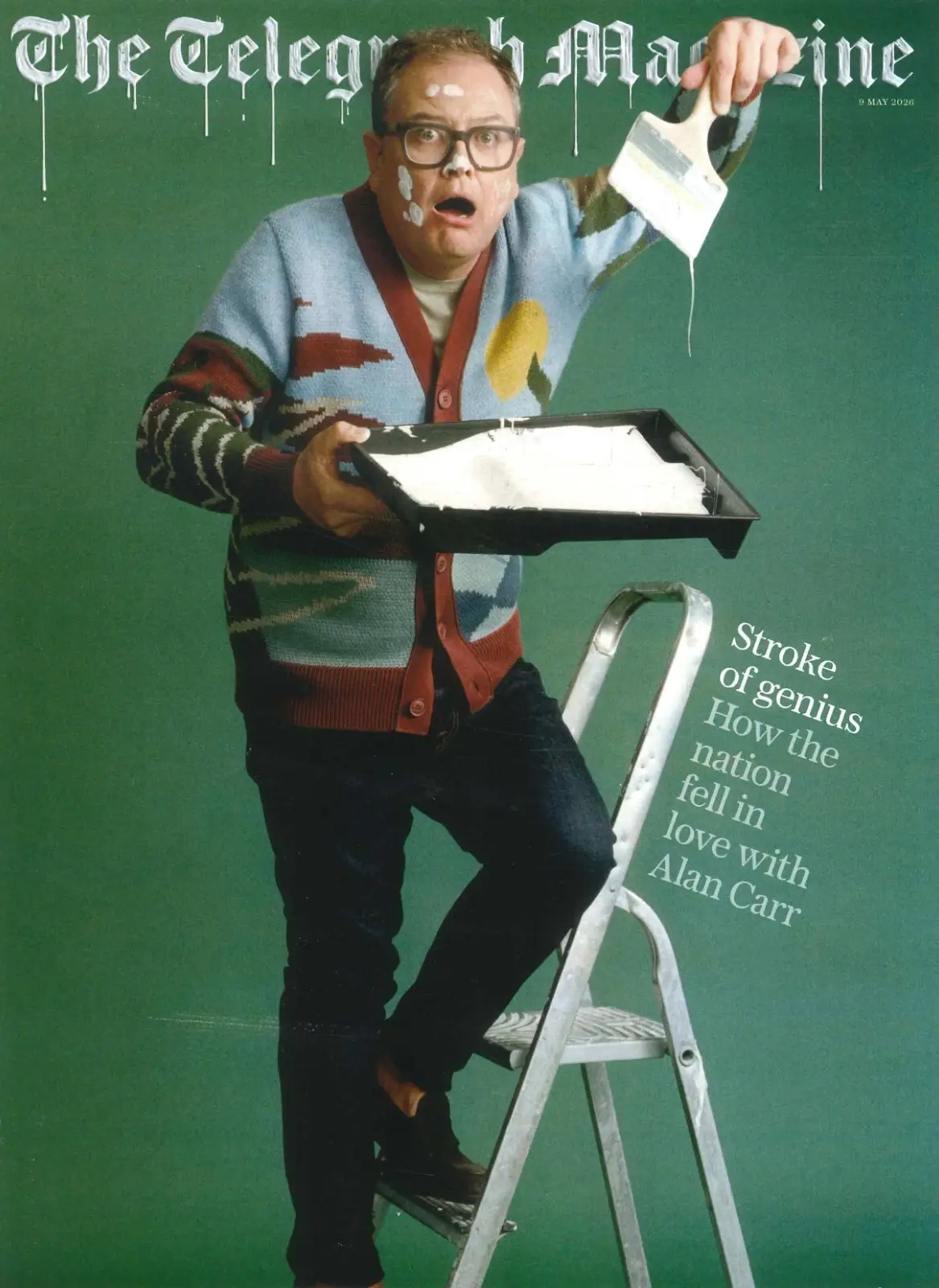 Telegraph Magazine Alan Carr, Spencer Matthews, Jay McInerney, R. Madeley 9.5.26