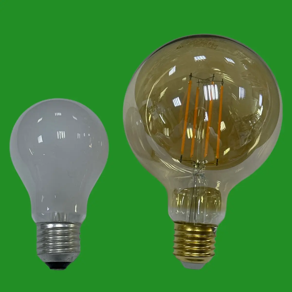 5.5W =40W Diall G95 Amber LED Filament Light Bulb 95mm Large Globe ES E27 Screw - image 3 | Free standard UK delivery included | Discount Quality Products