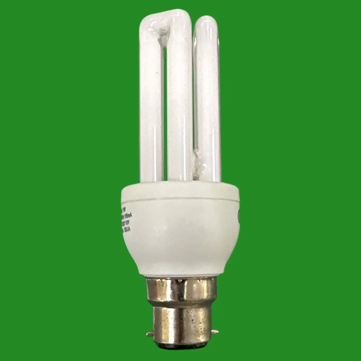1x 11W (=60W) GE Low Energy Power Saving CFL Mini Stick Light Bulbs BC B22 Lamps - image 2 | Free standard UK delivery included | Discount Quality Products
