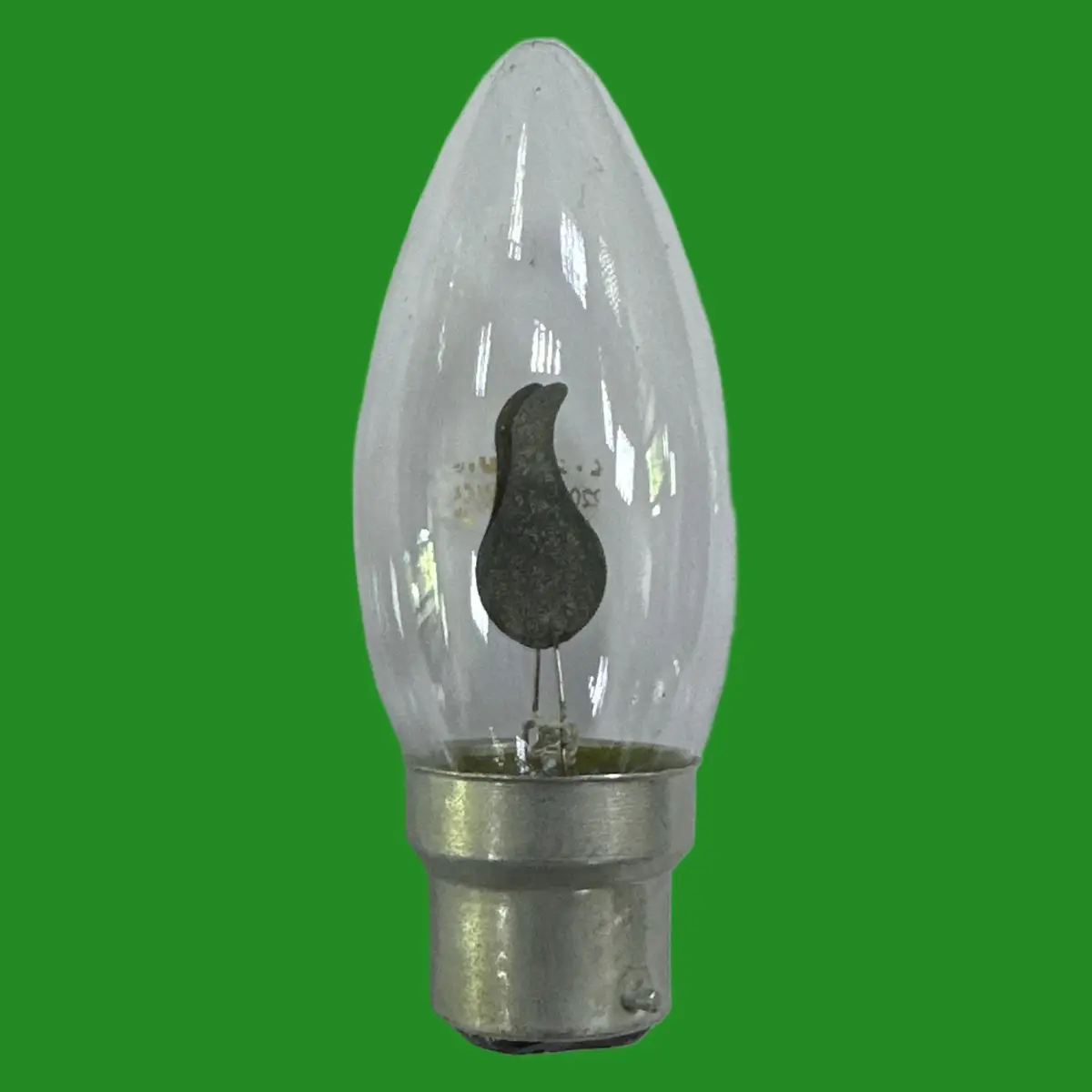 1x 3W Clear Flicker Flame Candle Light bulb, Bayonet, BC, B22, Decorative Lamps - image 3 | Free standard UK delivery included | Discount Quality Products