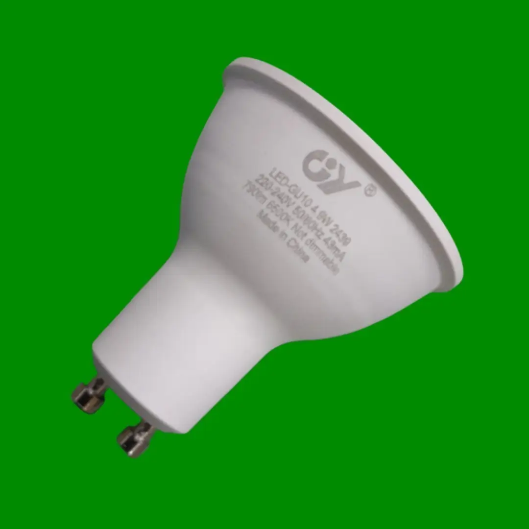 10x 4.9W (=80W) LED GU10 Reflector Spotlight Light Bulb 6500K Daylight Lamp - image 3 | Free standard UK delivery included | Discount Quality Products