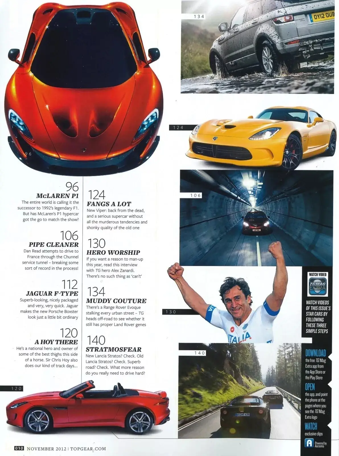 BBC Top Gear Magazine: Issue #236, McLaren P1, Jaguar F-Type, Porsche, Nov 2012 - image 2 | Free standard UK delivery included | Discount Quality Products