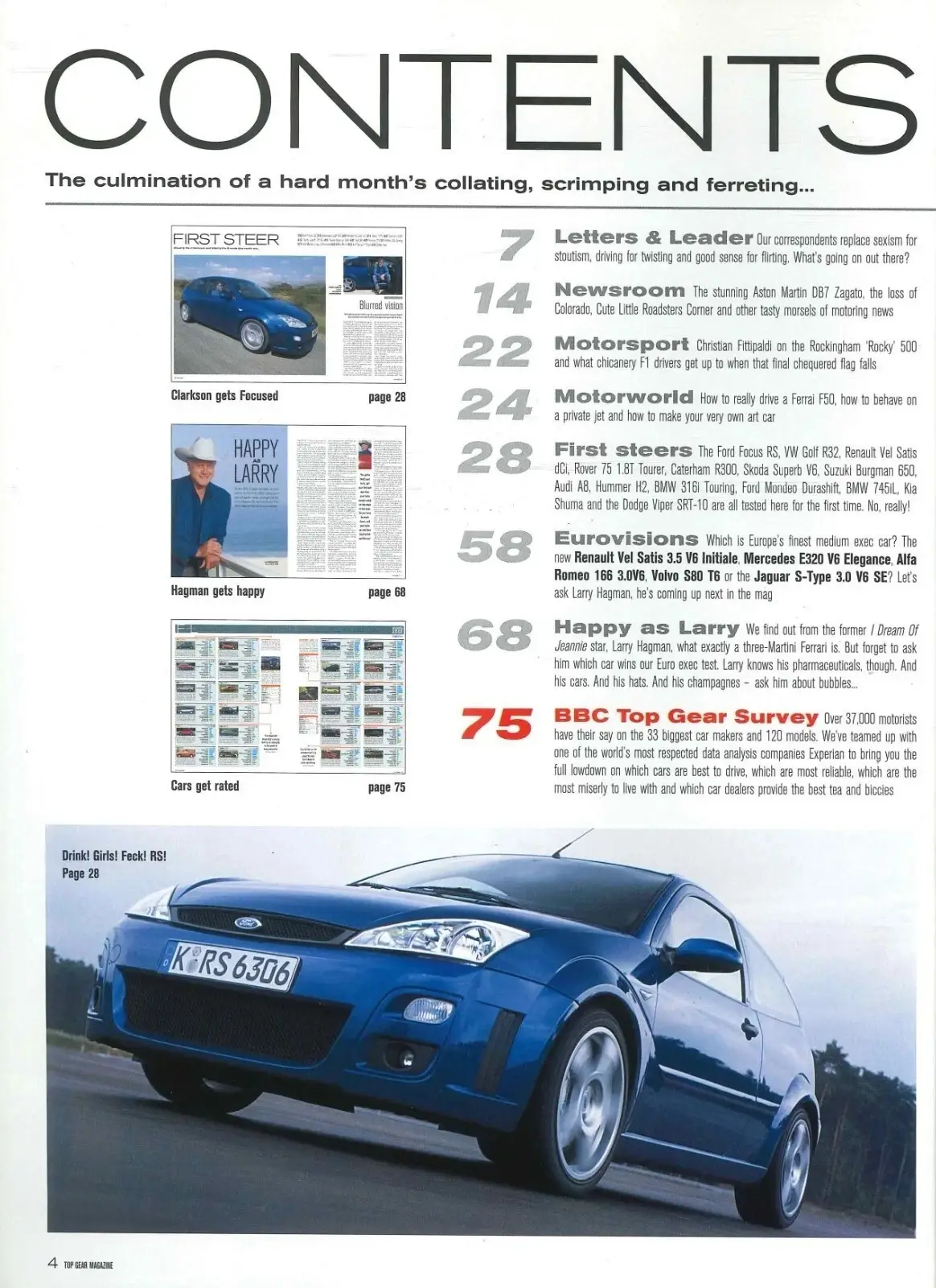 BBC Top Gear Magazine: Issue #109, Motoring Survey, Ford, Aston, BMW, Oct 2002 - image 3 | Free standard UK delivery included | Discount Quality Products