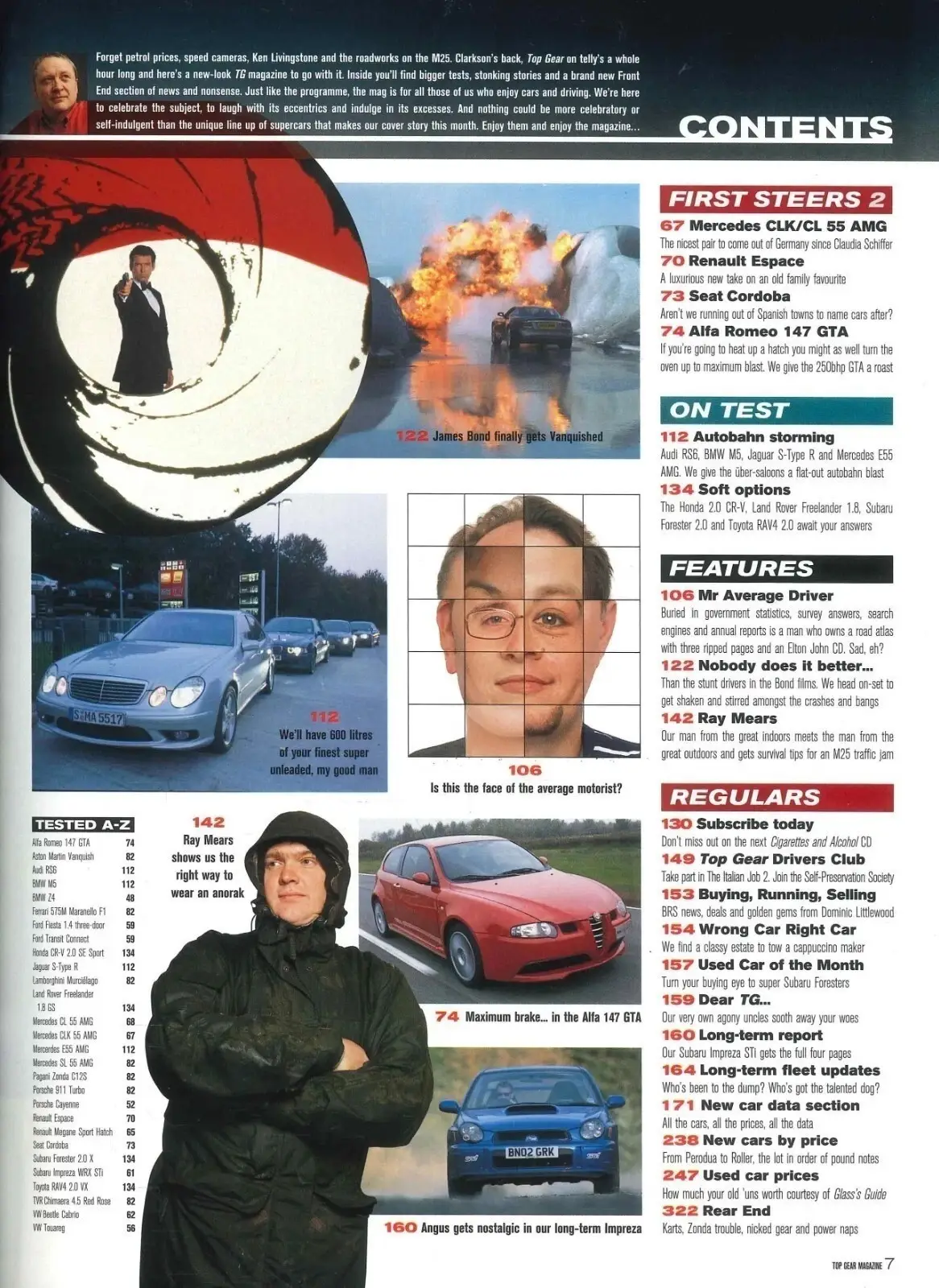 BBC Top Gear Magazine: Issue #111, Lambo Murcielago, MG XPower, TVR, Dec 2002 - image 4 | Free standard UK delivery included | Discount Quality Products