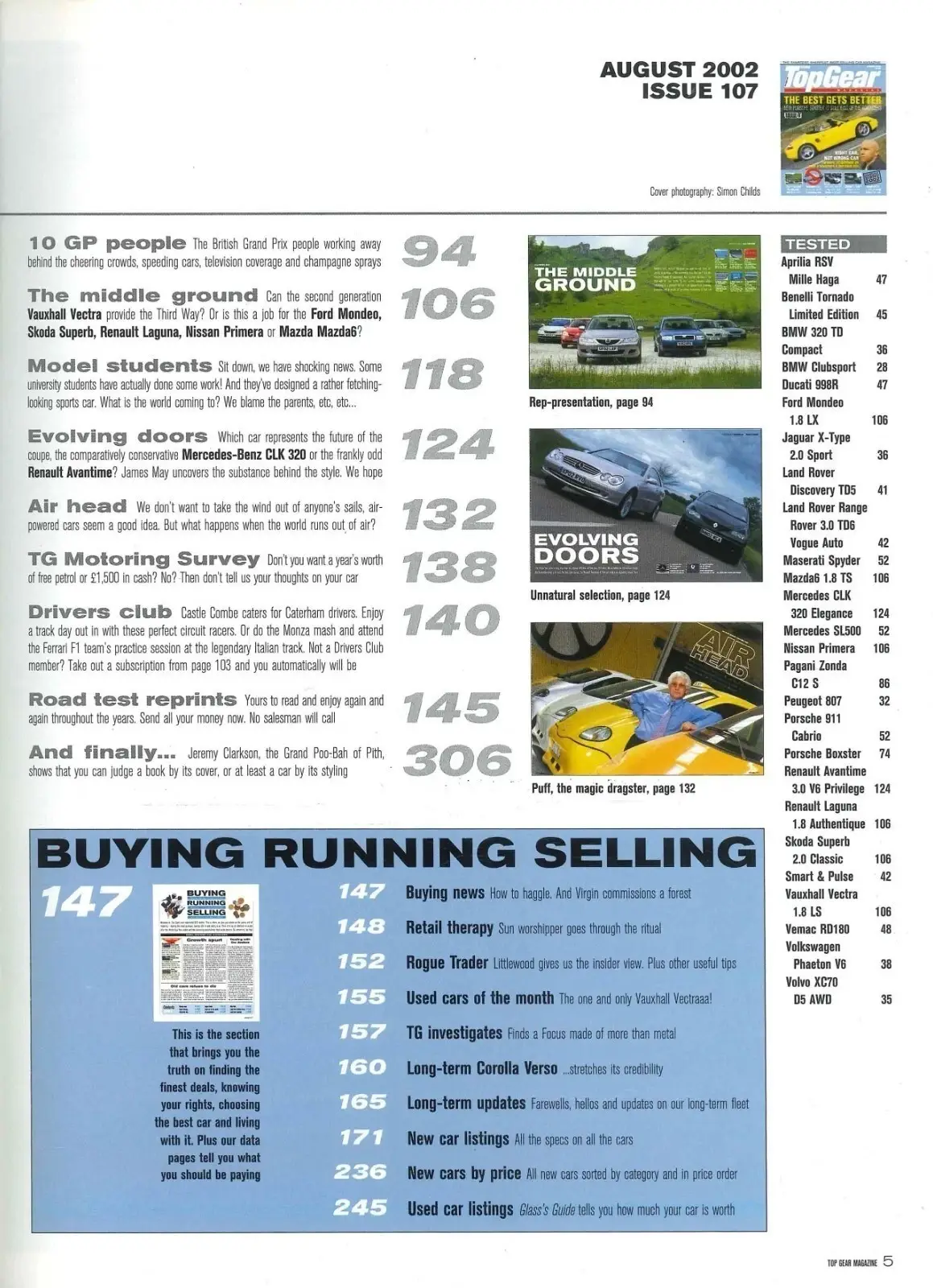 BBC Top Gear Magazine: Issue #107, Porsche Boxster, Pagani Zonda, BMW, Aug 2002 - image 4 | Free standard UK delivery included | Discount Quality Products