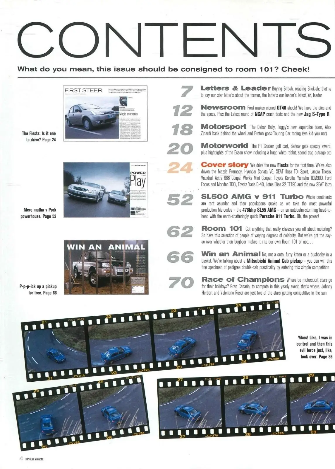 BBC Top Gear Magazine: Issue #101, Ford Fiesta, Jaguar S-Type, Mazda, Feb 2002 - image 3 | Free standard UK delivery included | Discount Quality Products