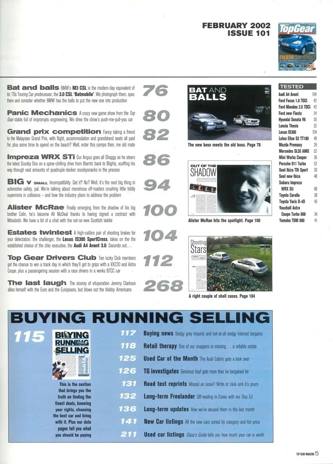 BBC Top Gear Magazine: Issue #101, Ford Fiesta, Jaguar S-Type, Mazda, Feb 2002 - image 4 | Free standard UK delivery included | Discount Quality Products