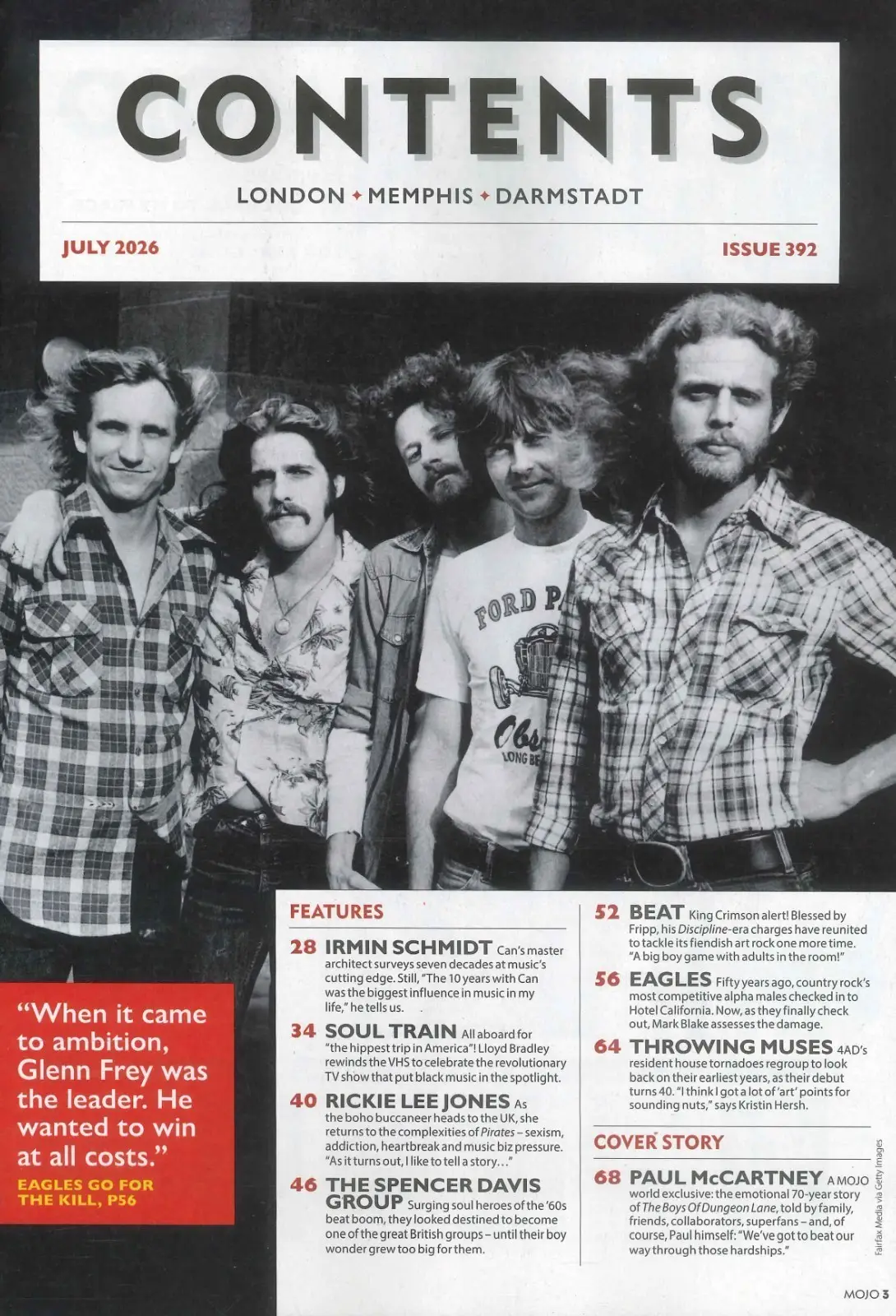 Mojo Magazine: Free 15-Track CD, Paul McCartney, Bob Dylan, Music, July 2026 - image 3 | Free standard UK delivery included | Discount Quality Products