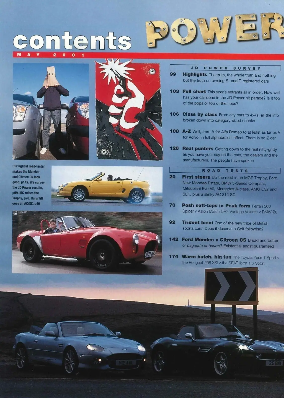 BBC Top Gear Magazine: Issue #92, JD Power Survey, Aston, Mercedes, May 2001 - image 4 | Free standard UK delivery included | Discount Quality Products