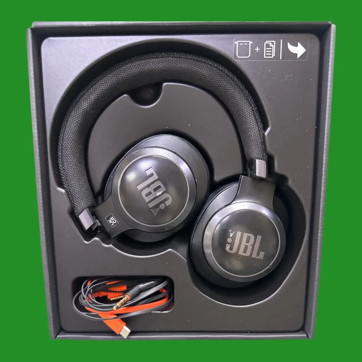 JBL LIVE 660NC ANC Noise Cancelling Bluetooth Wireless Over Ear Headphones Black - image 3 | Free standard UK delivery included | Discount Quality Products