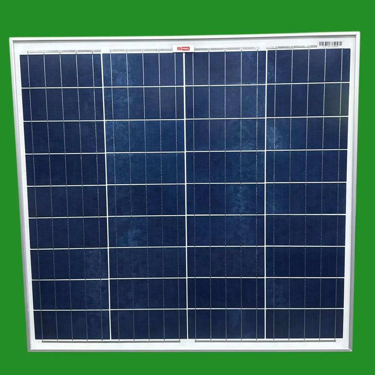 RS PRO 60W Polycrystalline Solar Panel Off Grid RV Caravan Boat Shed Trailer Van - image 4 | Free standard UK delivery included | Discount Quality Products
