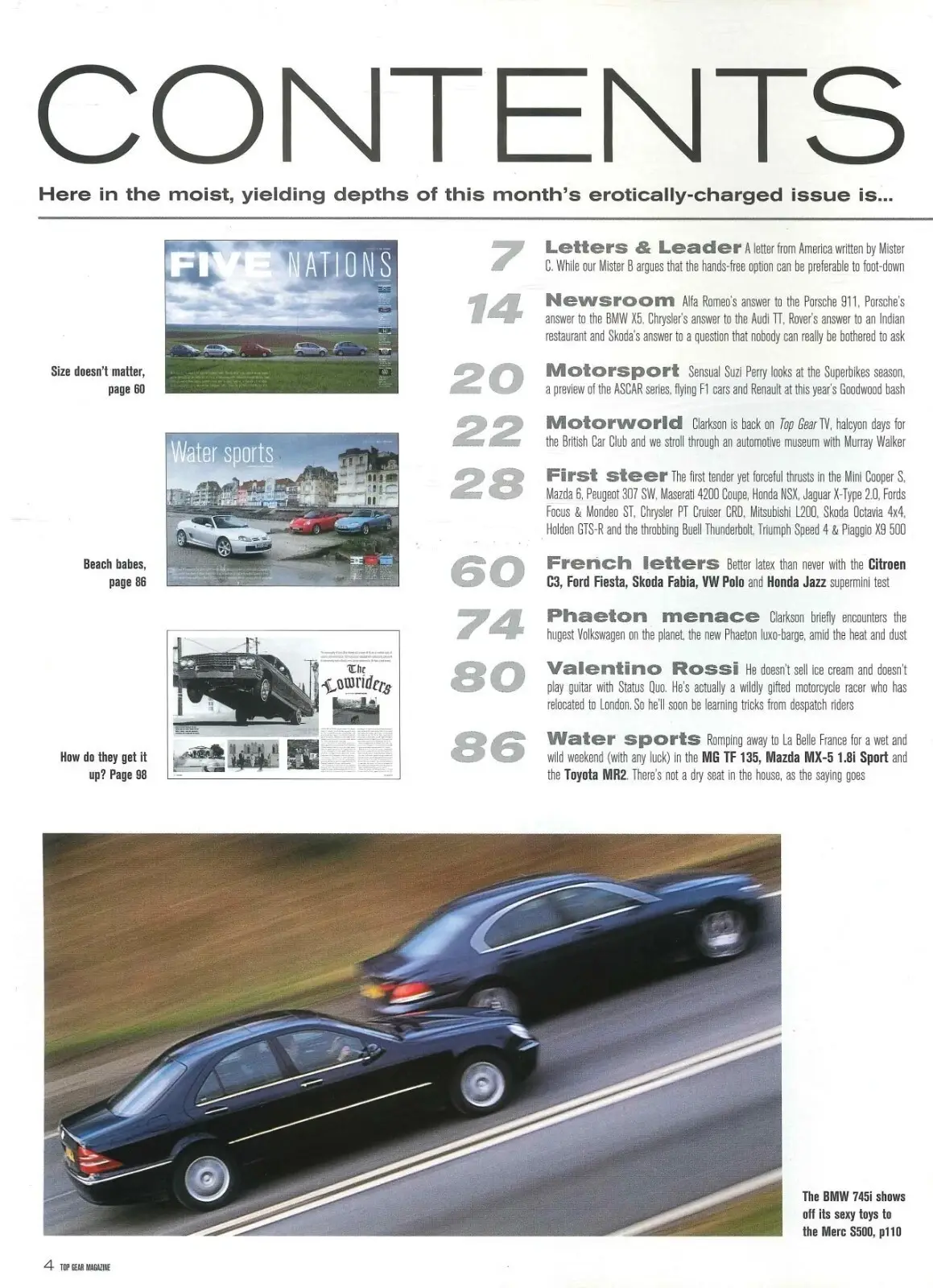BBC Top Gear Magazine: Issue #104, Citroen C3, Ford Focus, BMW, May 2002 (Wear) - image 3 | Free standard UK delivery included | Discount Quality Products