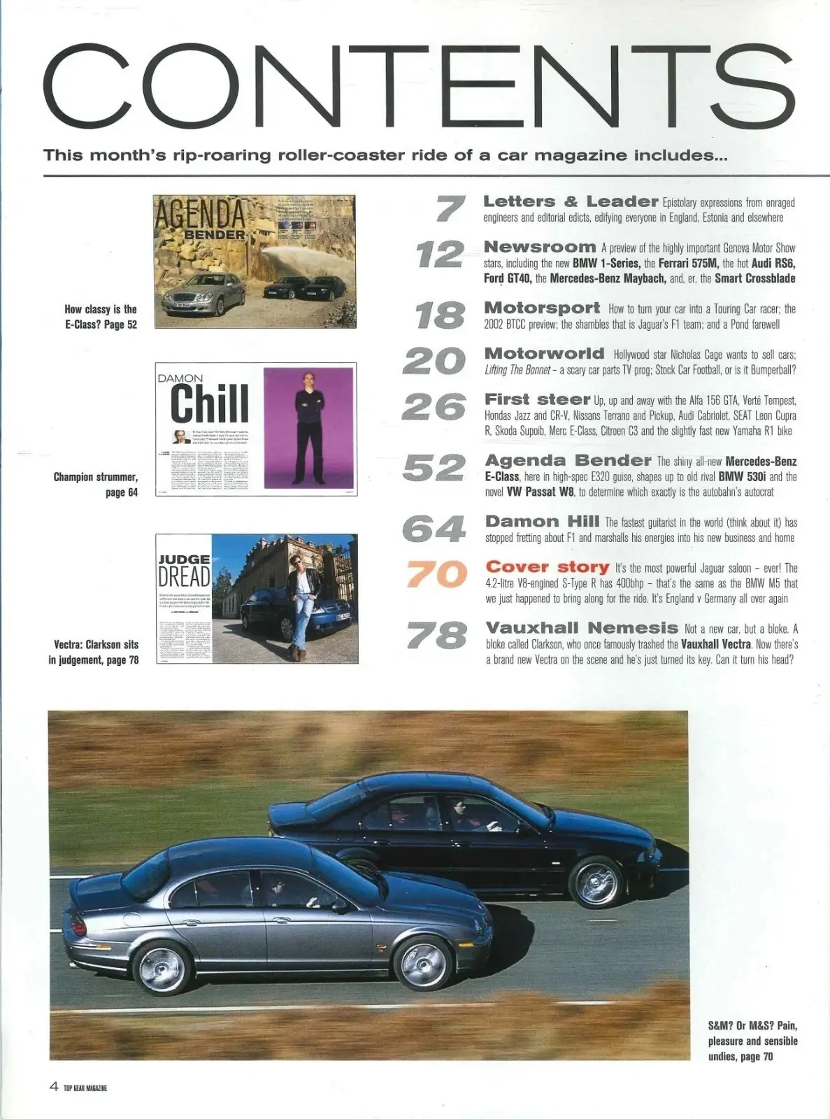 BBC Top Gear Magazine: Issue #103, Jagaur S-Type R, April 2002 (Wear & Tear) - image 5 | Free standard UK delivery included | Discount Quality Products
