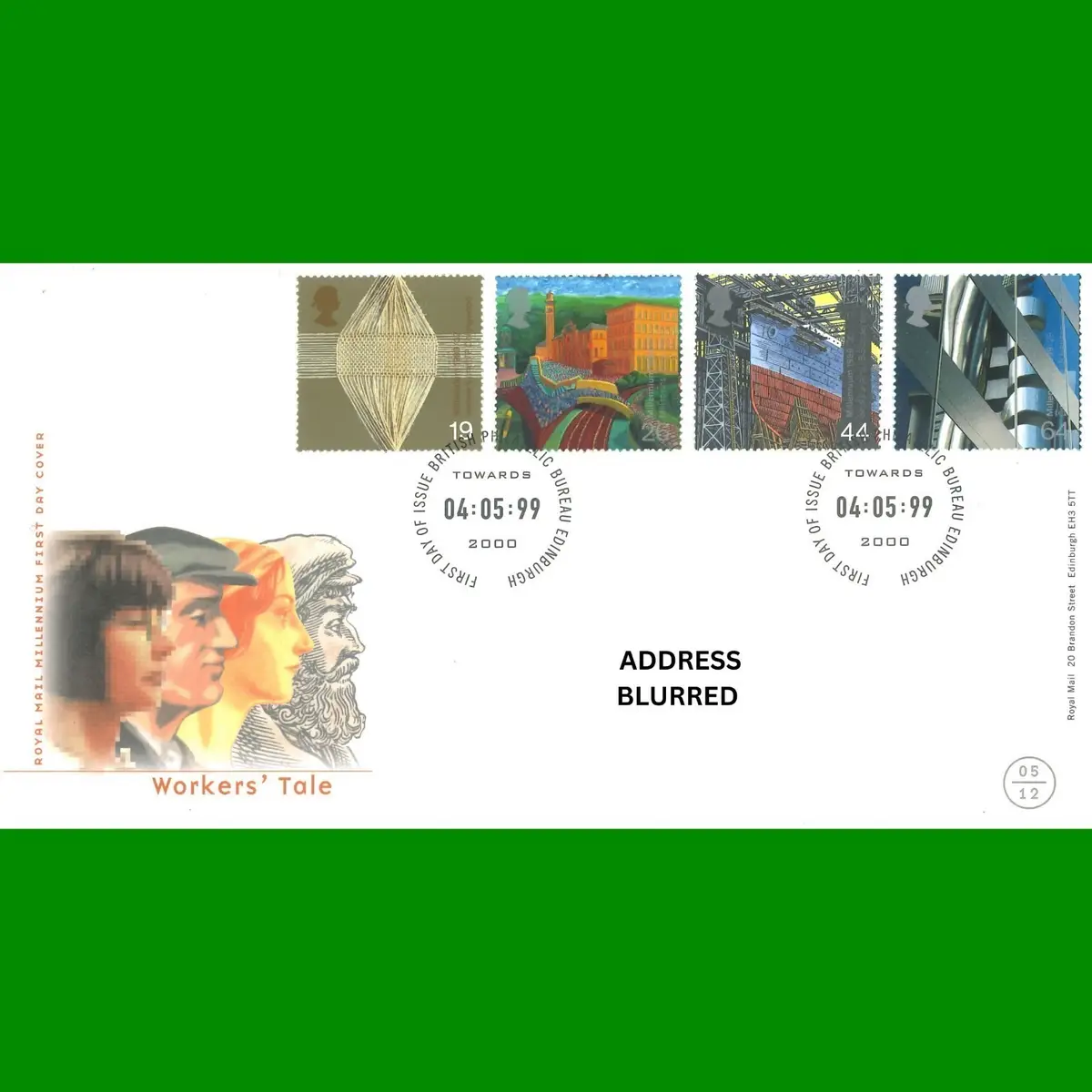 FDC Workers Tale Royal Mail Commemorative First Day Cover 4.5.1999