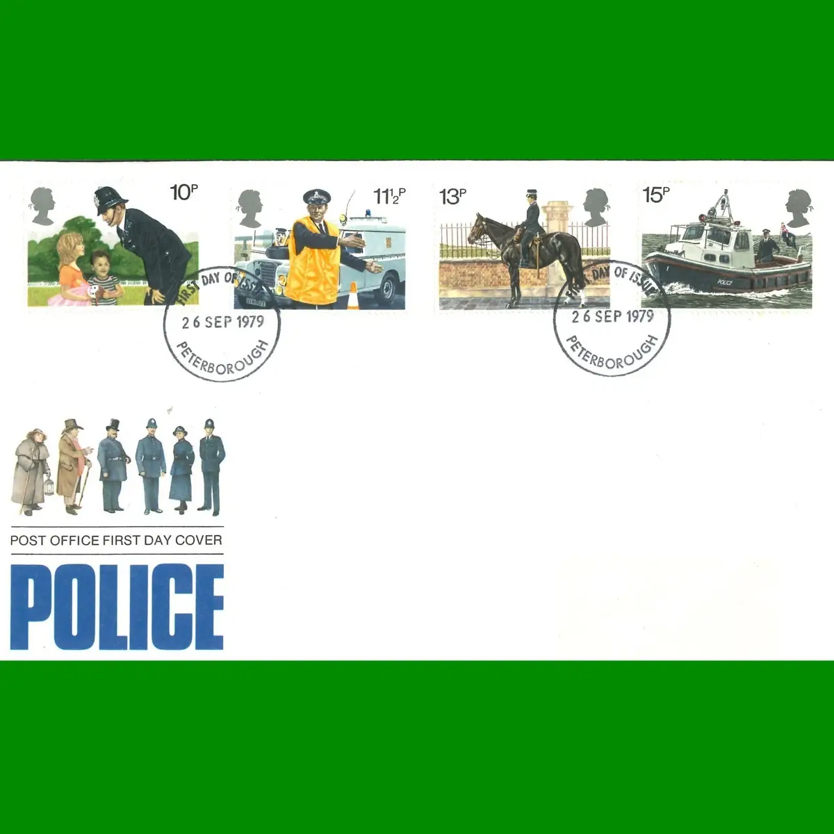 FDC Police 150th Anniversary Commemorative First Day Cover 26.9.1979
