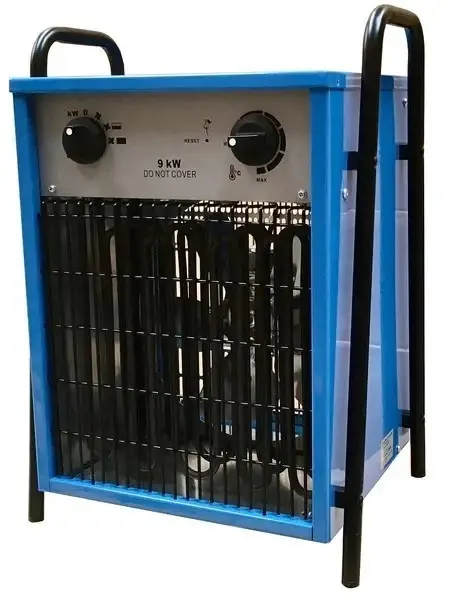 9kW Broughton Electric Fan Heater Commercial Industrial Space IFH9/FF12 400V 16A