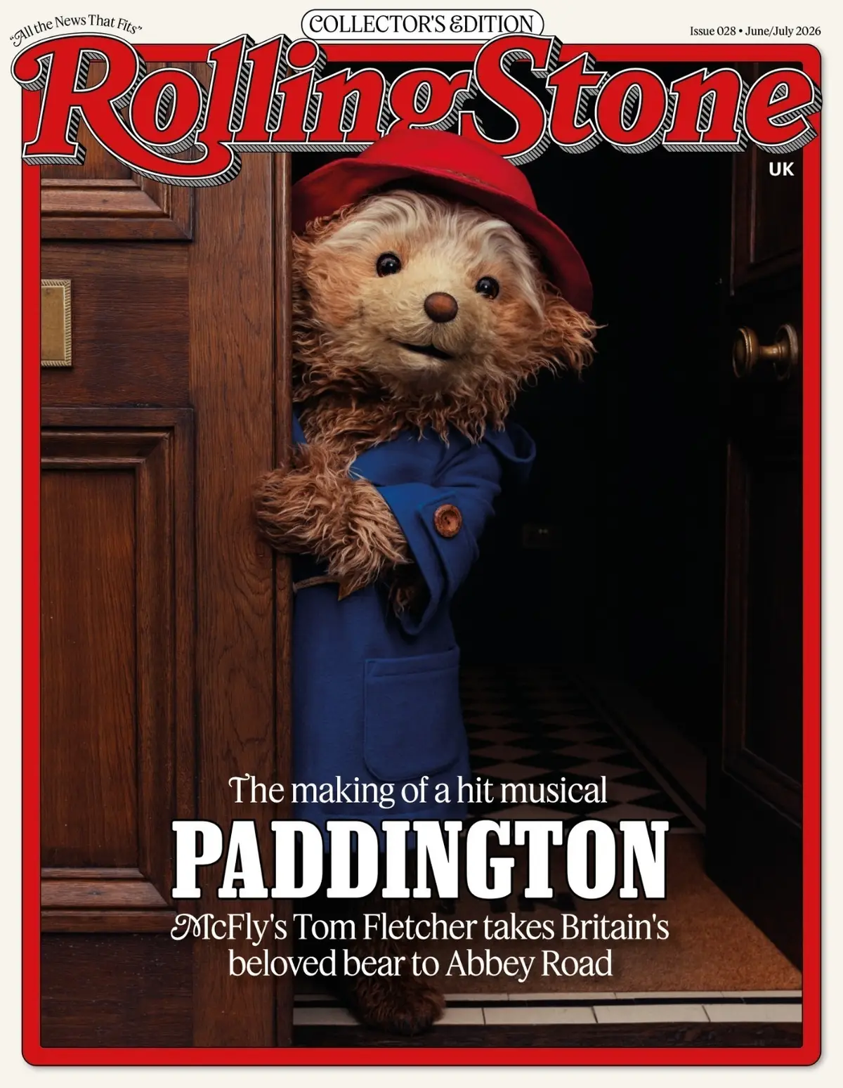 Rolling Stone Magazine #28: Paddington Bear Musical, June/July 2026 [PRE-ORDER]