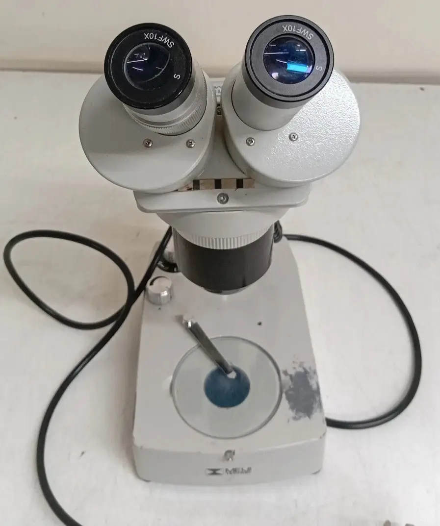 Meiji EMT Laboratory Scientific Microscope Medical Scope -Untested Spares Repair
