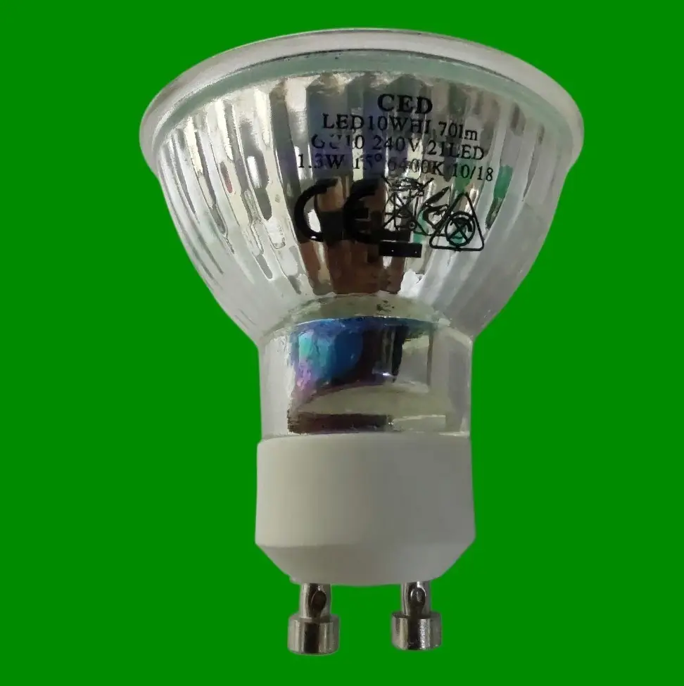 1.3W Meridian 21 LED GU10, 6400K Daylight White, Spot Light Reflector Bulb, Lamp - image 2 | Free standard UK delivery included | Discount Quality Products