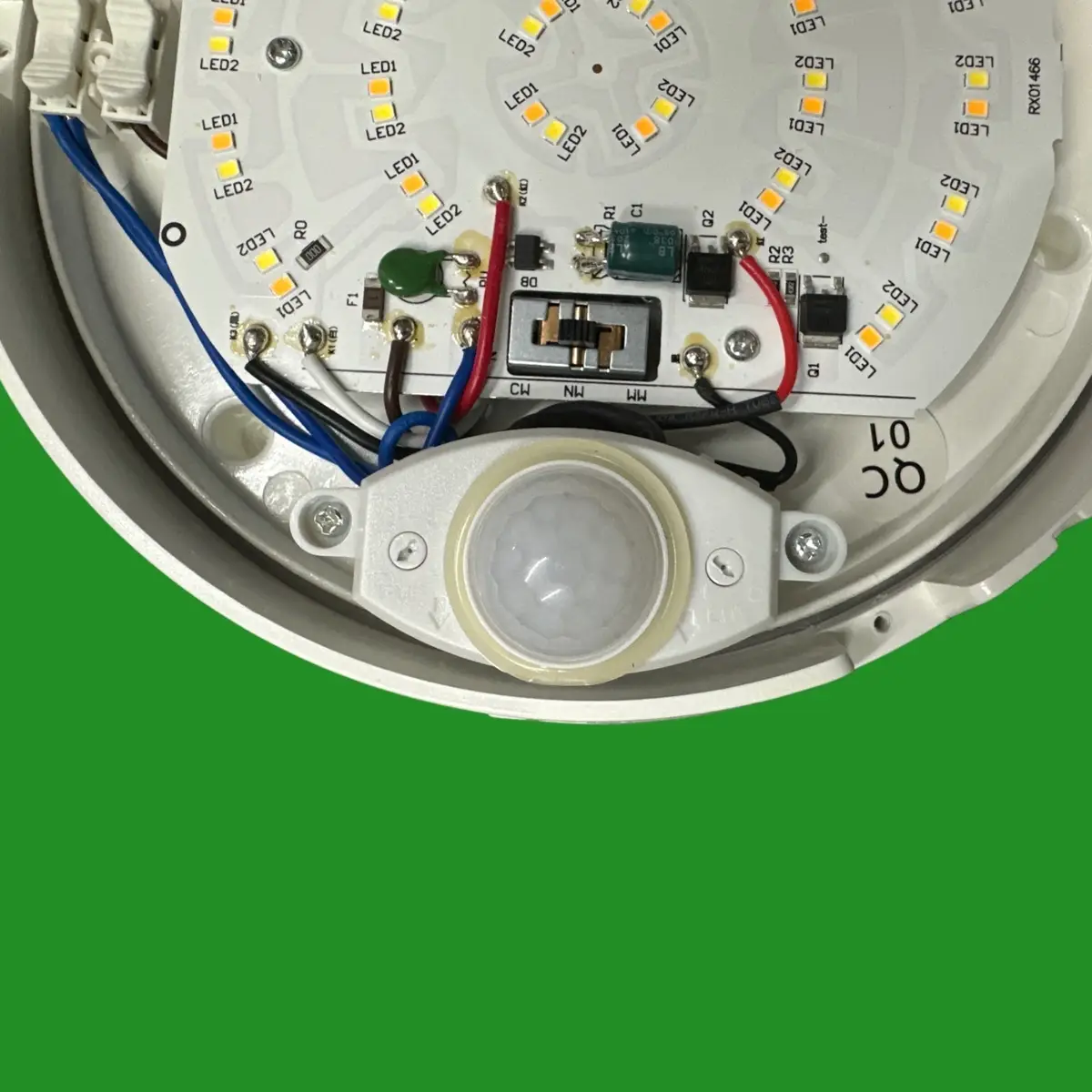 14W Ansell Helder 3x CCT LED White Round PIR Motion Sensor Security Wall Light - image 3 | Free standard UK delivery included | Discount Quality Products