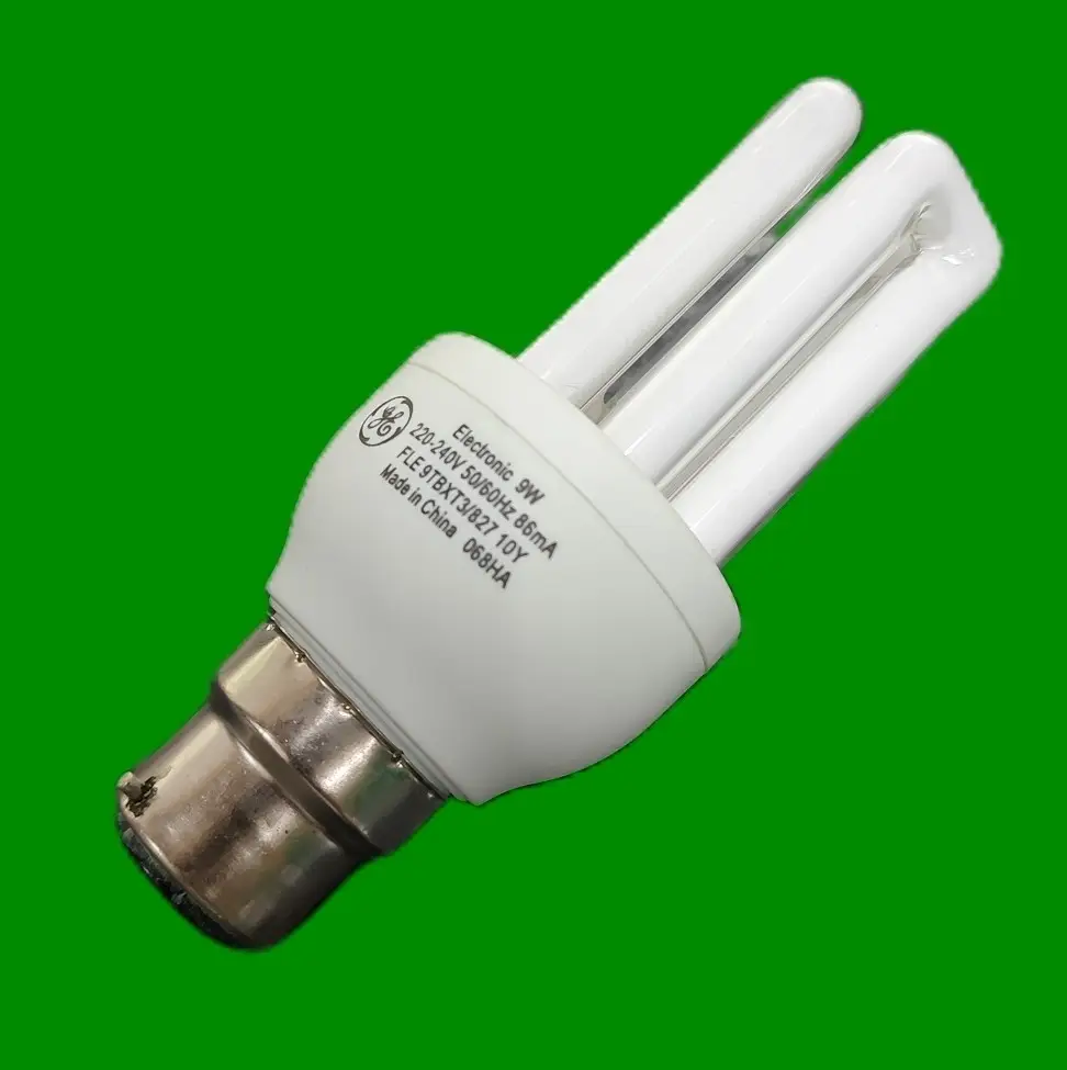9W (=40W) GE Stick Light Bulb Low Energy Power Saving 2700K BC B22 Lamp - image 2 | Free standard UK delivery included | Discount Quality Products