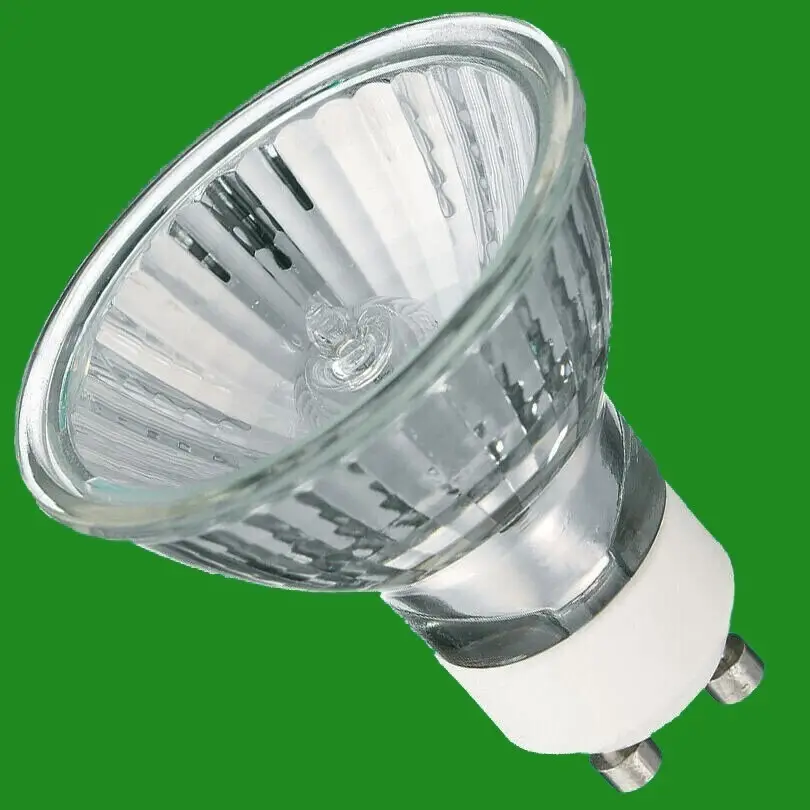 2x 50W GE GU10 Halogen Reflector DIMMABLE Spot Light Bulbs UV Stop Protection - image 2 | Free standard UK delivery included | Discount Quality Products