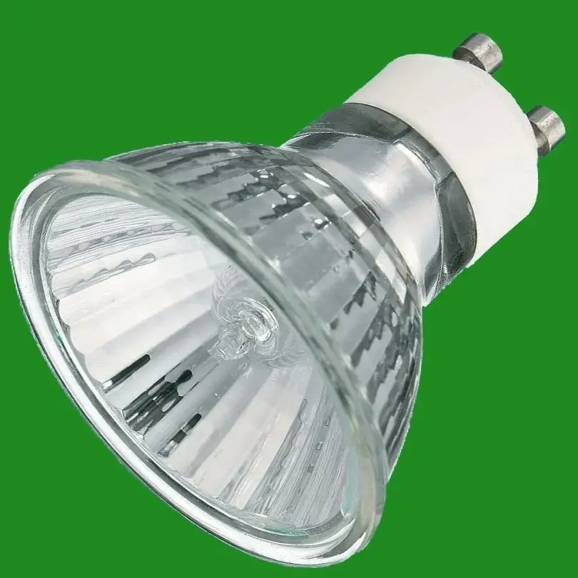 2x 50W GE GU10 Halogen Reflector DIMMABLE Spot Light Bulbs UV Stop Protection - image 3 | Free standard UK delivery included | Discount Quality Products