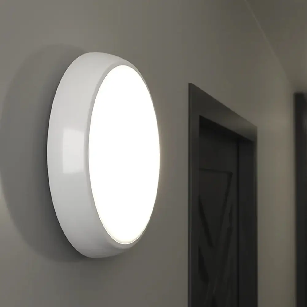 14W (=100W) LED IP44 4000K 315mm Shallow Round Bulkhead Ceiling/Wall Light - image 4 | Free standard UK delivery included | Discount Quality Products