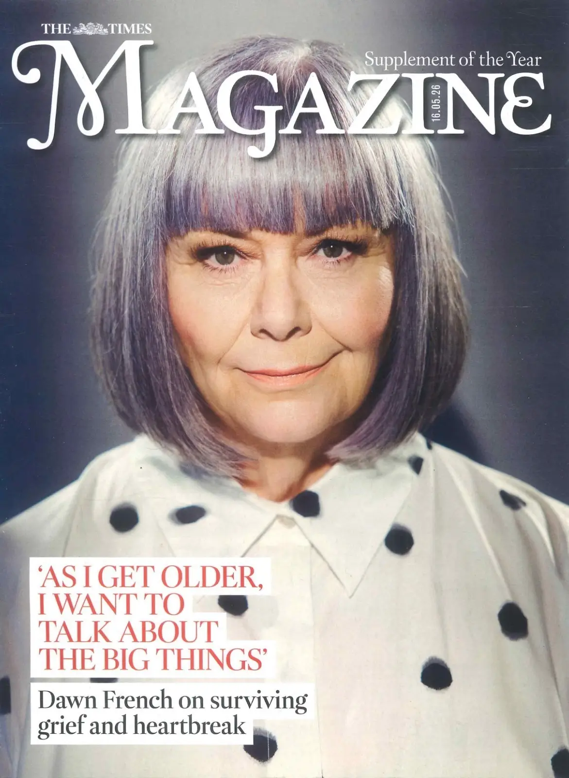 Times Magazine Dawn French, Rio Ferdinand, Victoria Pendleton, G. Coren, 16.5.26