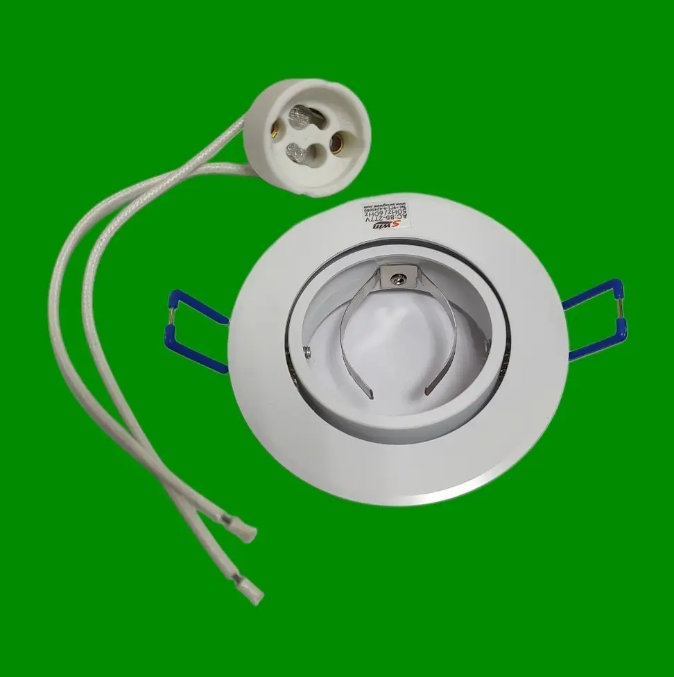 4.2W LED GU10 Tiltable Downlight, Ceiling Recessed Bathroom Spotlight & Fixture - image 6 | Free standard UK delivery included | Discount Quality Products
