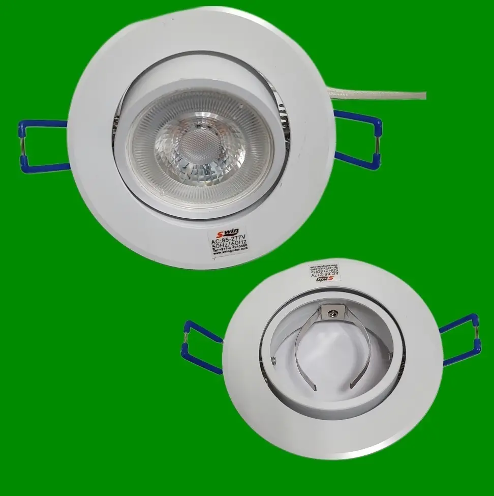 4.2W LED GU10 Tiltable Downlight, Ceiling Recessed Bathroom Spotlight & Fixture - image 8 | Free standard UK delivery included | Discount Quality Products