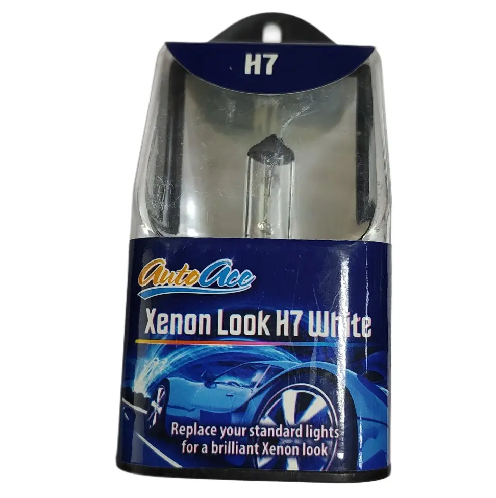 1x 55W H7 12V Xenon Look White Car Headlight Bulb White Halogen Lamp Auto Bulbs - image 2 | Free standard UK delivery included | Discount Quality Products