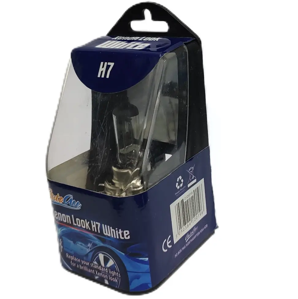 1x 55W H7 12V Xenon Look White Car Headlight Bulb White Halogen Lamp Auto Bulbs - image 3 | Free standard UK delivery included | Discount Quality Products
