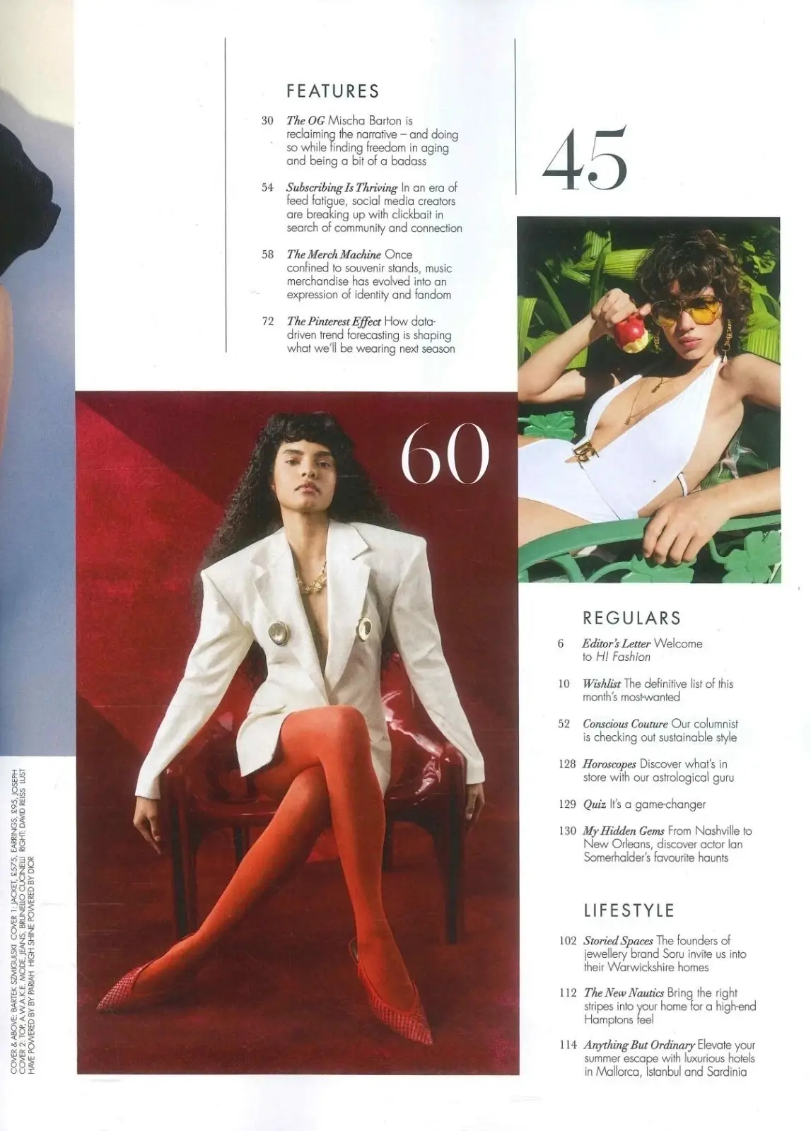 HELLO! Fashion Magazine: Mischa Barton, Ian Somerhalder, Style, June/July 2026 - image 4 | Free standard UK delivery included | Discount Quality Products