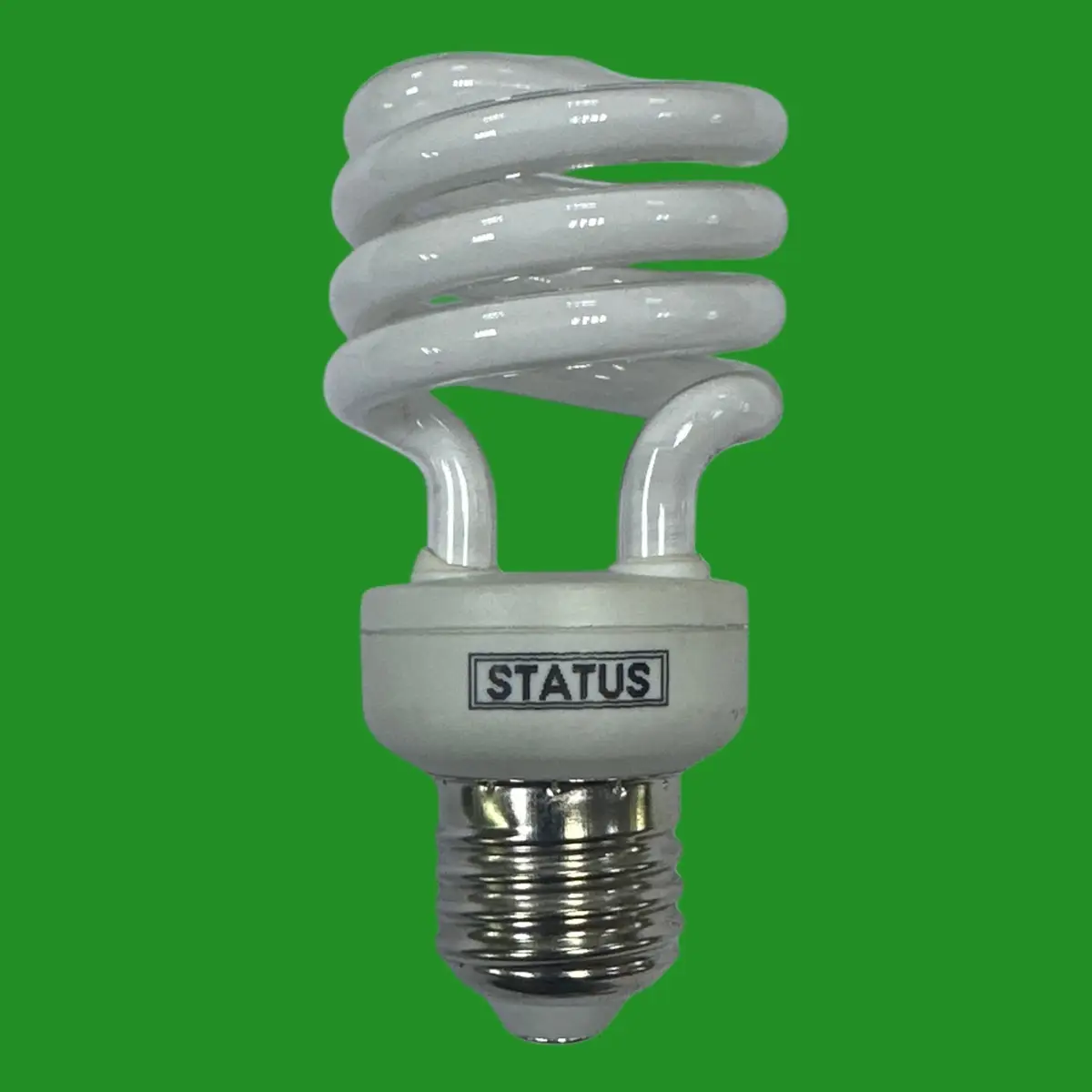 14W (=70W) Status Low Energy CFL Mini Spiral Light Bulb ES E27 Edison Screw Lamp - image 2 | Free standard UK delivery included | Discount Quality Products