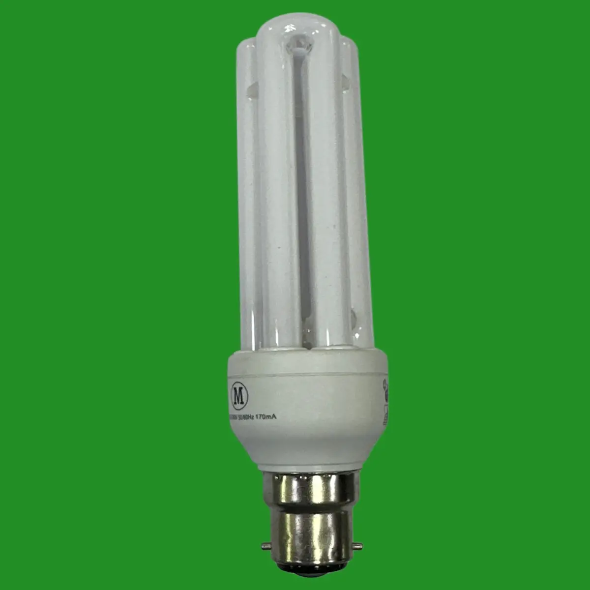 2x 20W (=100W) Morrisons Low Energy Power Saving CFL Stick Light Bulbs BC B22 - image 2 | Free standard UK delivery included | Discount Quality Products