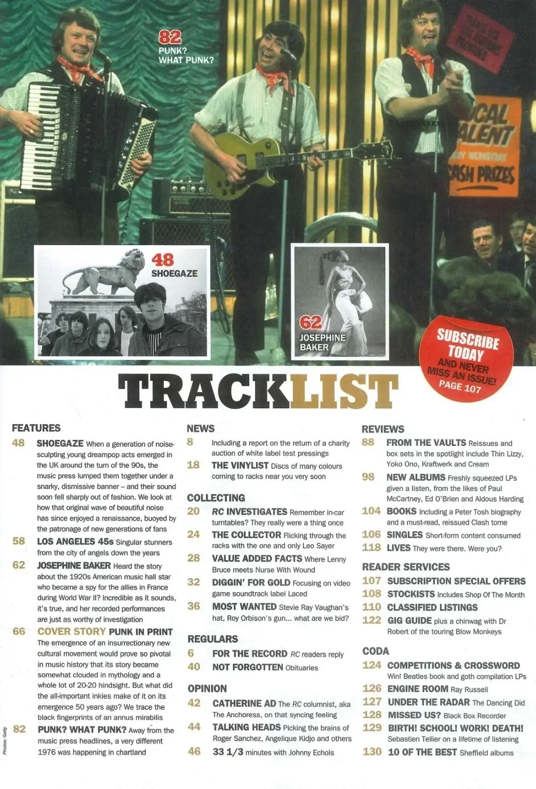Record Collector Magazine: Punk, Clash, Pistols, Siouxsie, Shoegaze, June 2026 - image 3 | Free standard UK delivery included | Discount Quality Products