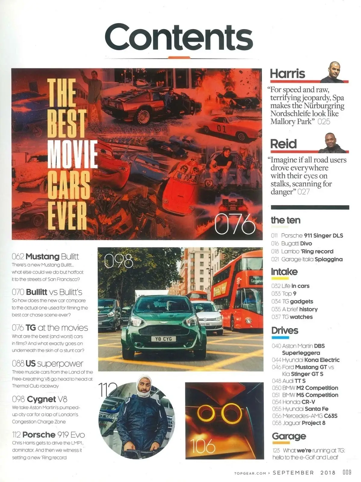 UK BBC Top Gear Magazine: Issue #312, Mustang, Porsche, Bugatti Divo, Sept 2018 - image 4 | Free standard UK delivery included | Discount Quality Products