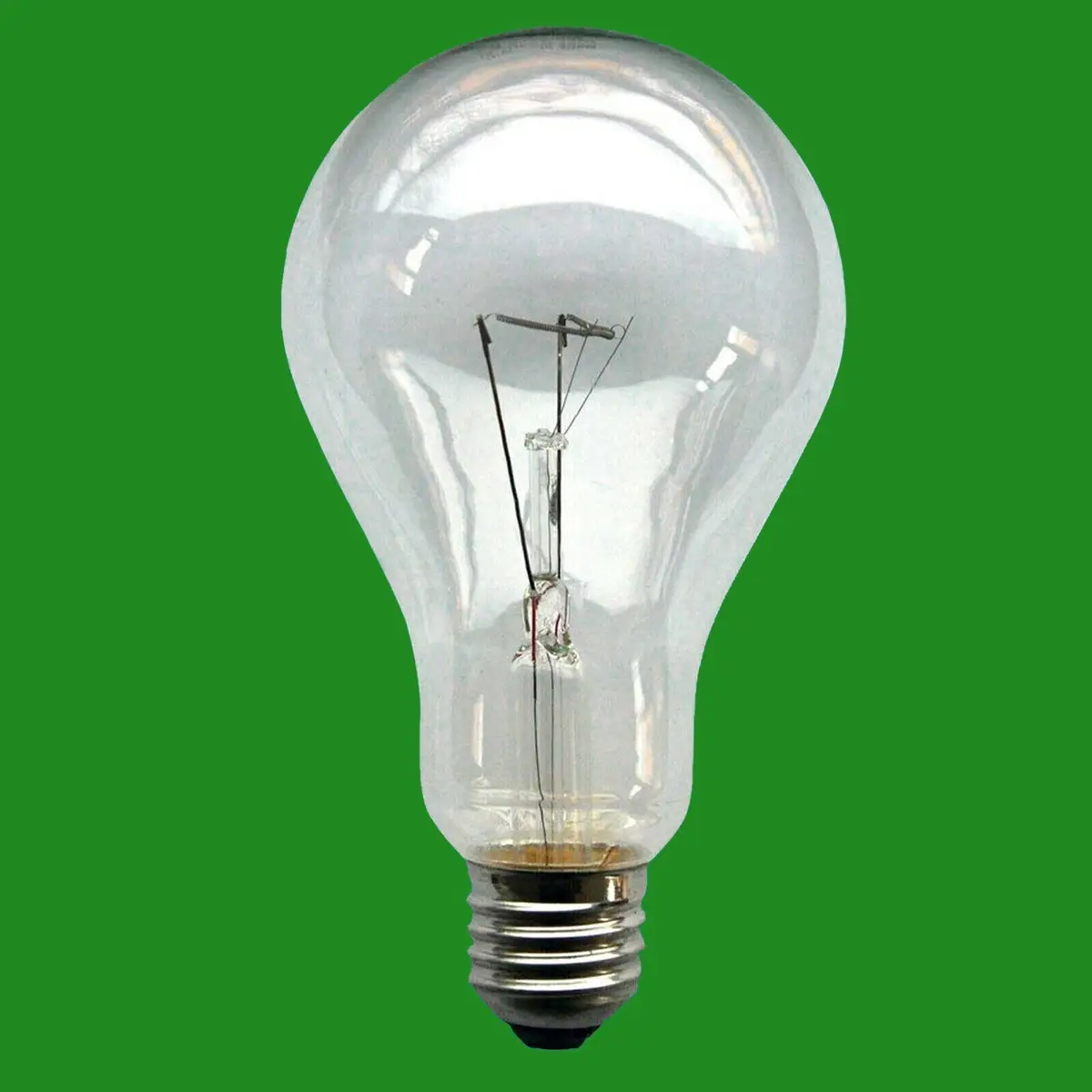 1x 300W Clear Filament GLS Large Bright A100 Light Bulb Lamp ES E27 Edison Screw