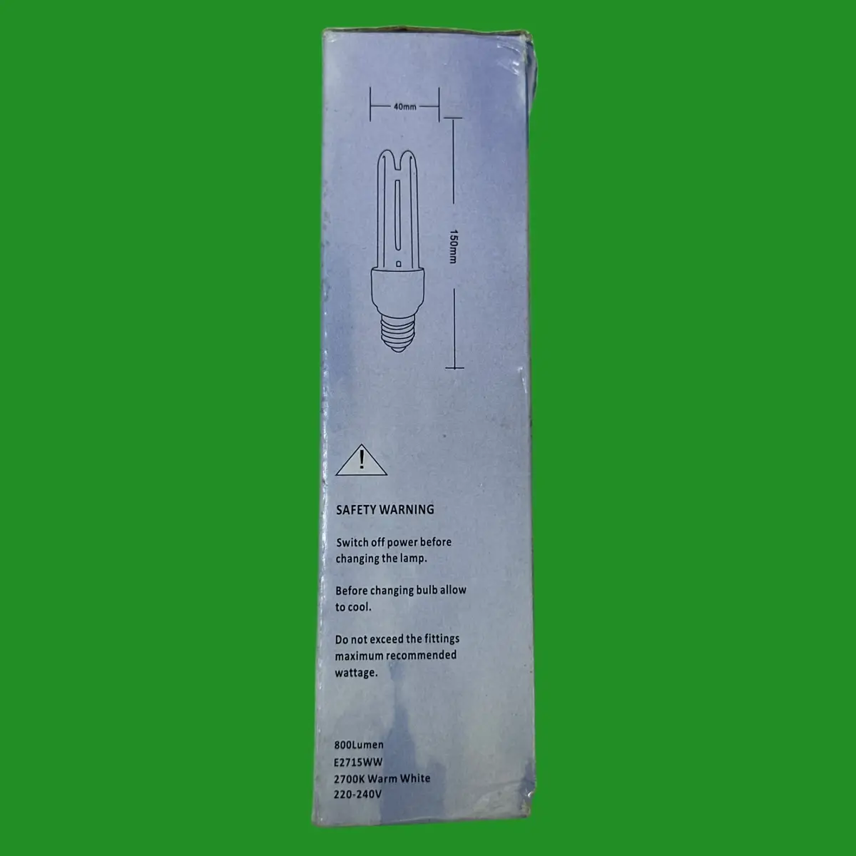 15W (=65W) Long Life Low Energy CFL Stick Light Bulb 2700K ES E27 Edison Screw - image 3 | Free standard UK delivery included | Discount Quality Products