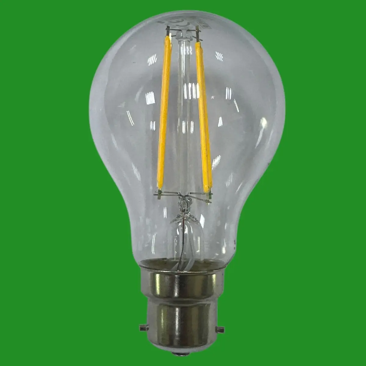 6.5W (=60W) Clear LED Filament GLS Light Bulb, Bayonet Cap BC B22, 2700K Lamp - image 2 | Free standard UK delivery included | Discount Quality Products