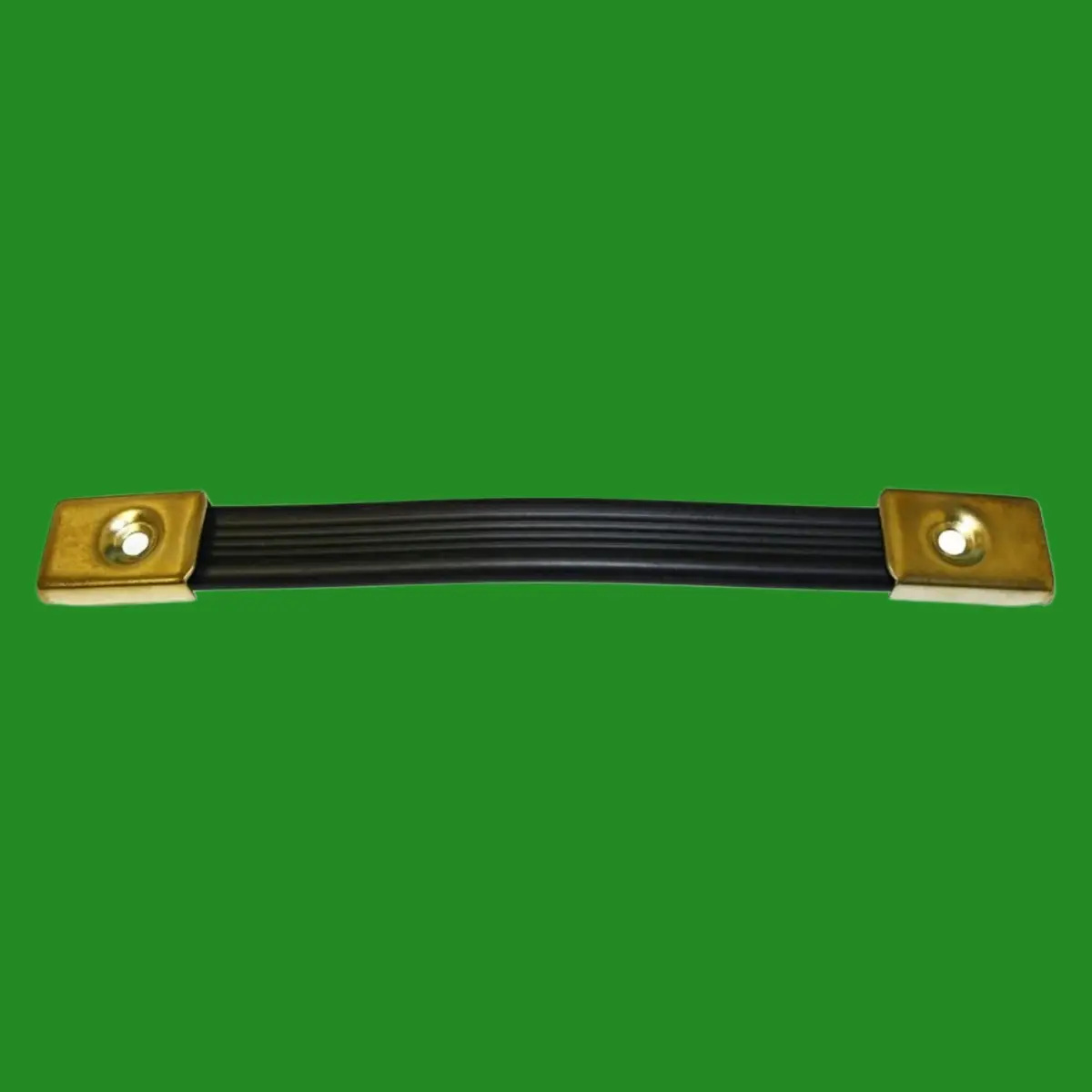 2x 185mm Black Plastic Brass Plated Luggage Strap Handle Musical Instrument Case - image 2 | Free standard UK delivery included | Discount Quality Products