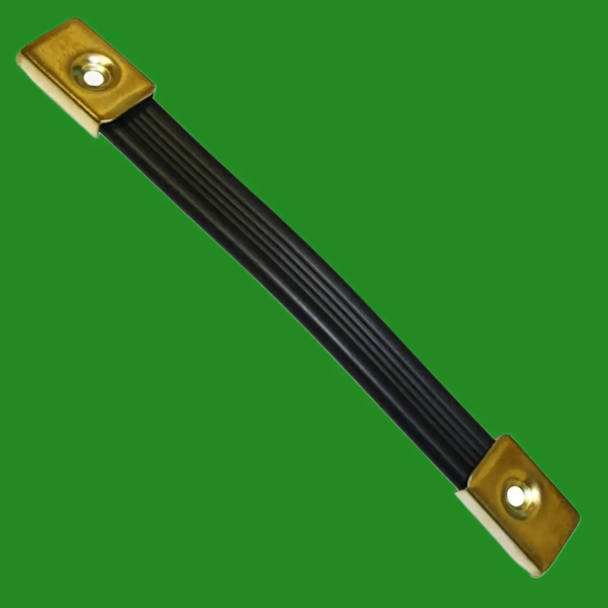 2x 185mm Black Plastic Brass Plated Luggage Strap Handle Musical Instrument Case - image 4 | Free standard UK delivery included | Discount Quality Products