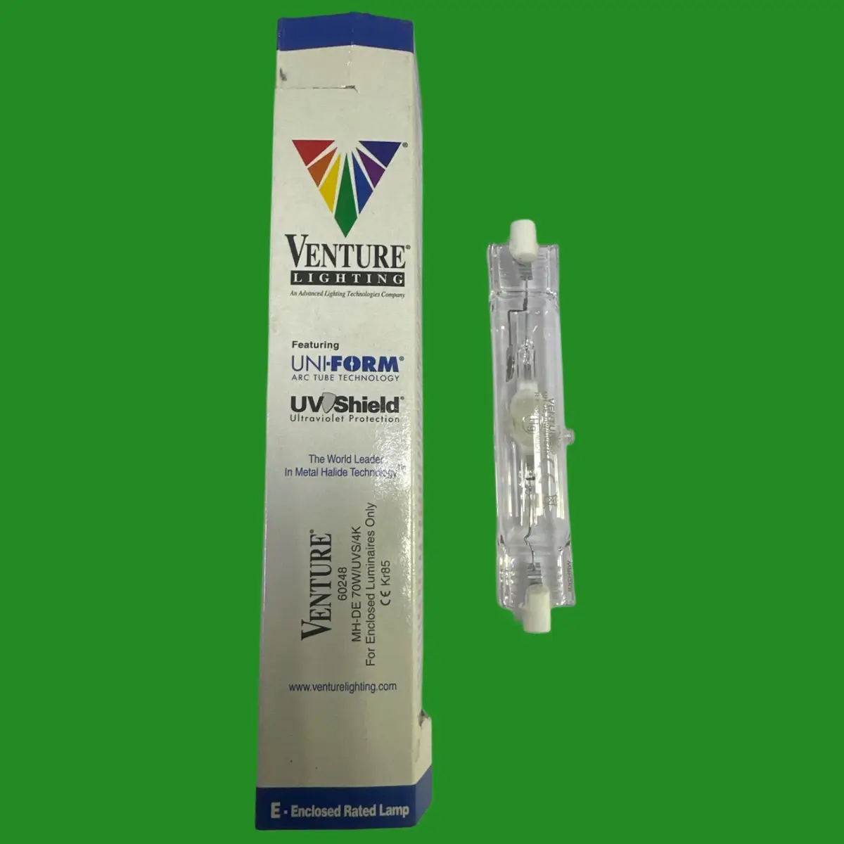 70W Venture RX7S MH-DE 70W/UVS/4K MHL Metal Halide Lamp Floodlight Tube 4000K - image 2 | Free standard UK delivery included | Discount Quality Products