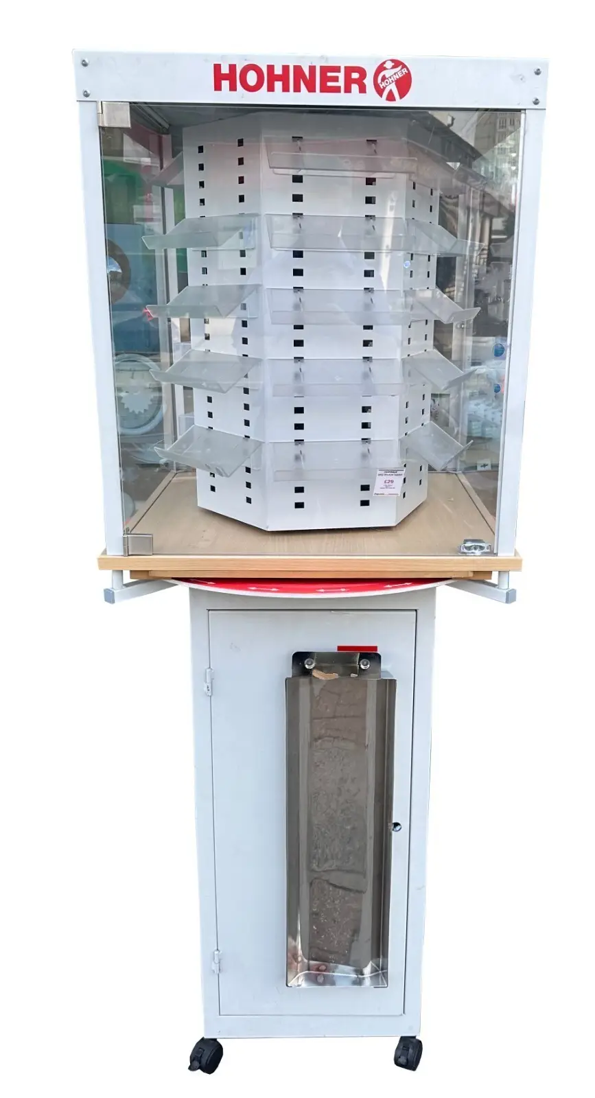 Rotating Floor Standing Retail Display Stand Various Items Originally Harmonicas - image 2 | Free standard UK delivery included | Discount Quality Products