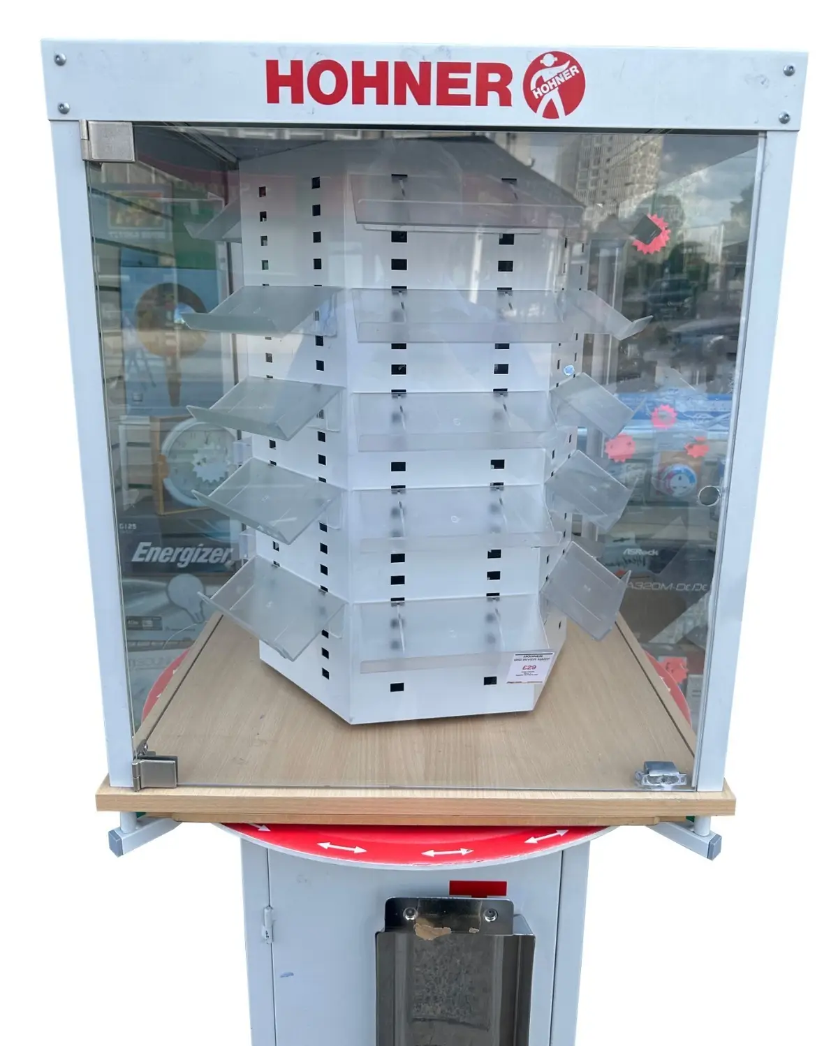 Rotating Floor Standing Retail Display Stand Various Items Originally Harmonicas - image 3 | Free standard UK delivery included | Discount Quality Products